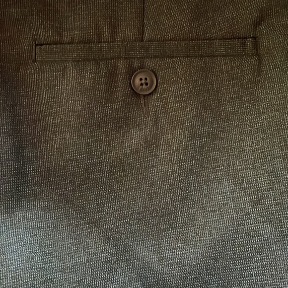 Perry Ellis business dress slacks classic dark grey slim fit - Picture 6 of 6